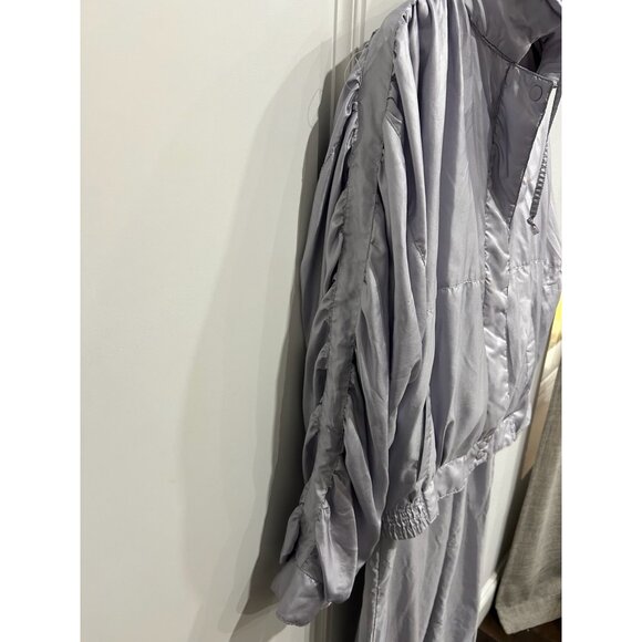 Vintage Adidas Tracksuit Silver Sz Small Zip Front Jacket Pull On Joggers Sporty - Picture 4 of 16